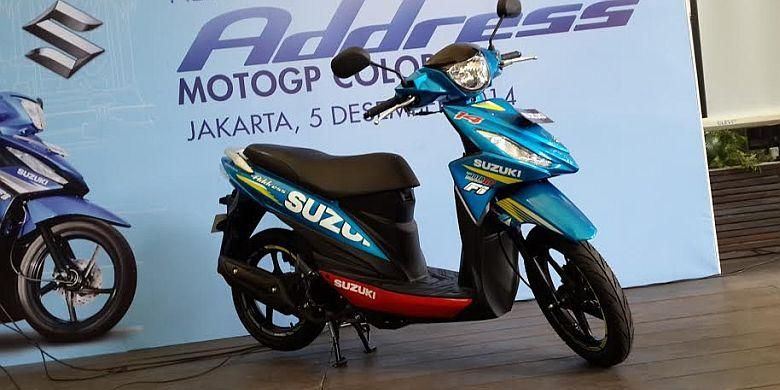Suzuki Address aksen MotoGP