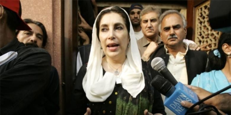 Mendiang PM Pakistan, Benazir Bhutto.