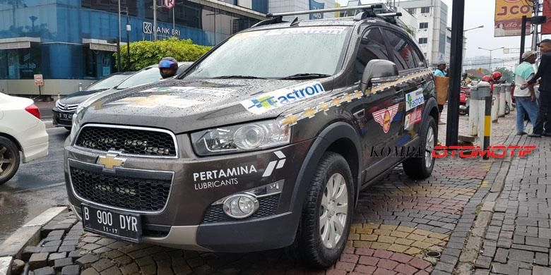 Penampilan Chevrolet Captiva milik salah satu anggota Captiva Chevy Club selepas touring melintasi Malaysia dan Brunei Darussalam. 