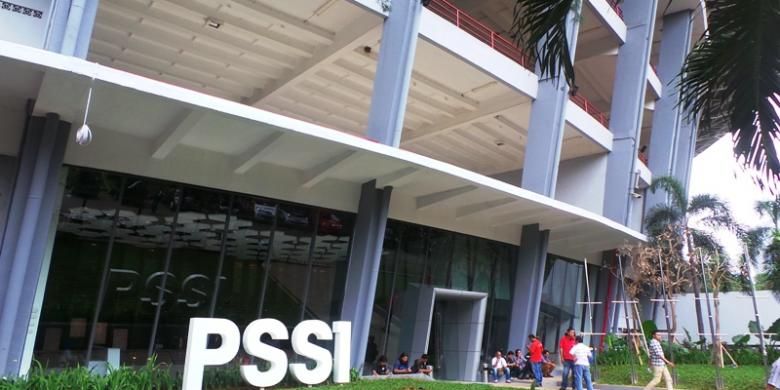 Kantor PSSI saat masih berlokasi di kawasan Stadion Utama Gelora Bung Karno, Senayan, Jakarta.