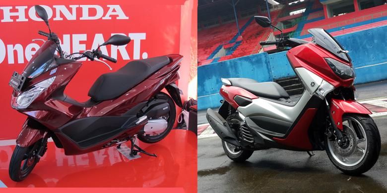 Yamaha NMAX dan Honda PCX