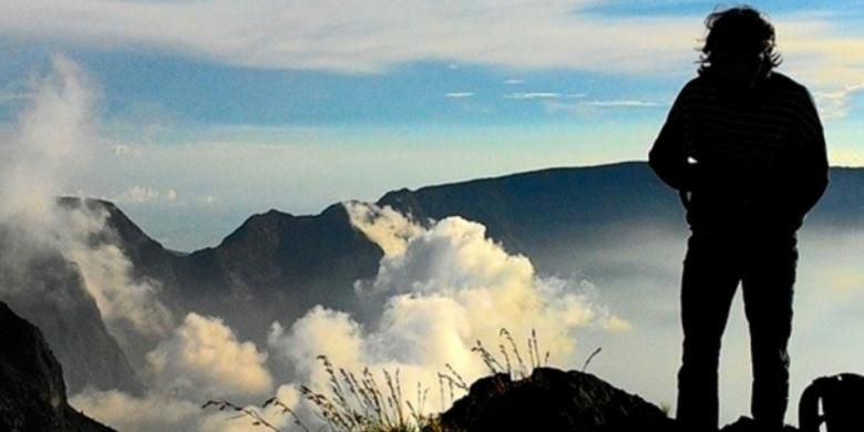 puncak gunung tambora