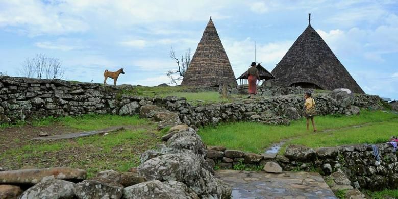 Kampung Todo di Kecamatan Satar Mese Barat, Manggarai, Nusa Tenggara Timur.