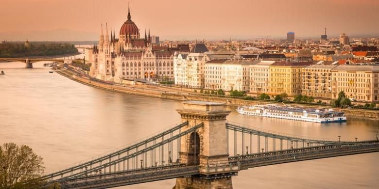 Kota Budapest, Hongaria.