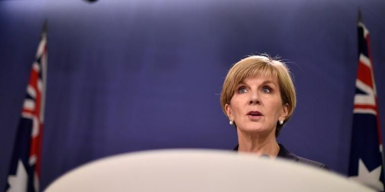 Menteri Luar Negeri Australia, Julie Bishop.