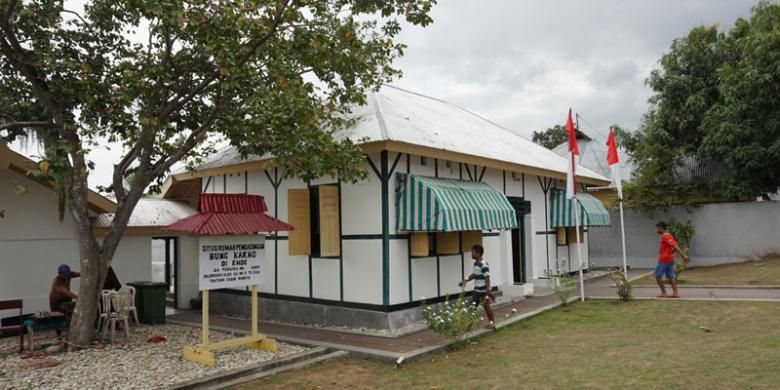 Rumah pengasingan Bung Karno di Jalan Perwira, Ende, Flores, Nusa Tenggara Timur.