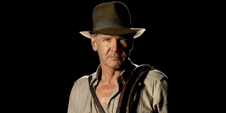 Harrison Ford membintangi Indiana Jones and the Kingdom of the Crystal Skull (2008)