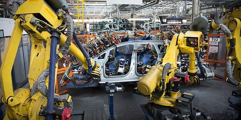 Robot di pabrik VW