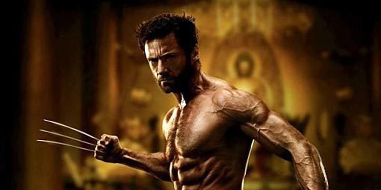 Hugh Jackman dalam film The Wolverine (2013) 