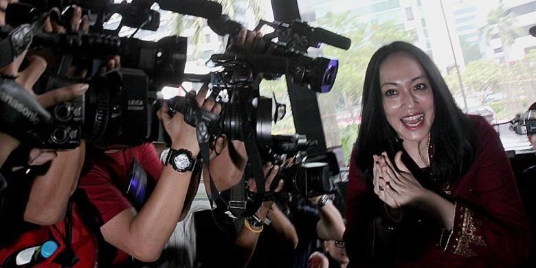 Mantan anggota Badan Anggaran DPR dari Fraksi Partai Demokrat, Angelina Sondakh, diperiksa Komisi Pemberantasan Korupsi (KPK), Jakarta, Agustus 2013 lalu.