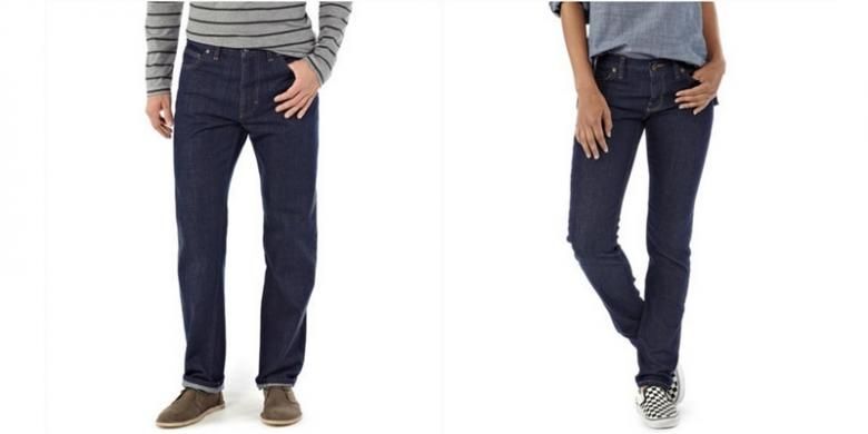 Celana jeans ramah lingkungan yang diluncurkan Patagonia ini menampilkan koleksi baru yang menggunakan 100 persen katun organik.