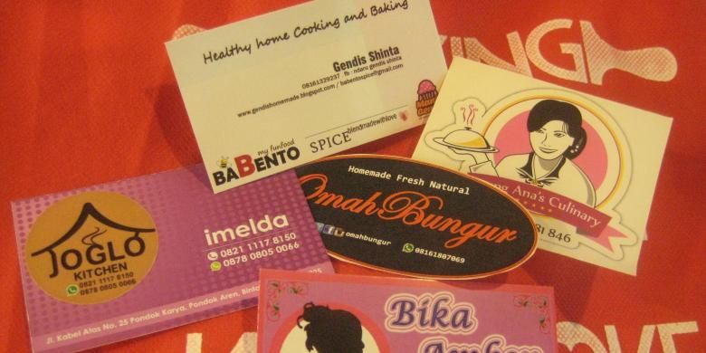 Belum semua dari total 11.125 anggota Baking Cooking with Love (BCL) menyiapkan kartu nama sebagai bagian strategi pemasaran produk-produk kuliner mereka. Komunitas BCL berdiri sejak 6 Maret 2015. Komunitas ini dipimpin oleh Fransisca Yunisha.

