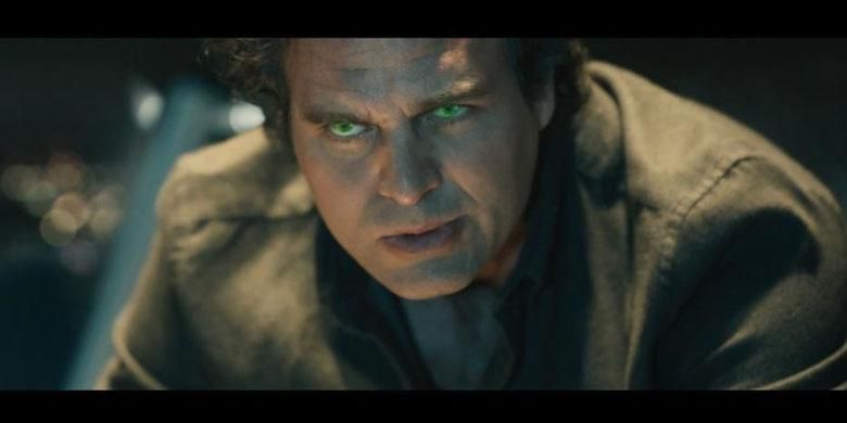 Mark Ruffalo beraksi dalam Avengers: Age of Ultron (2015) 