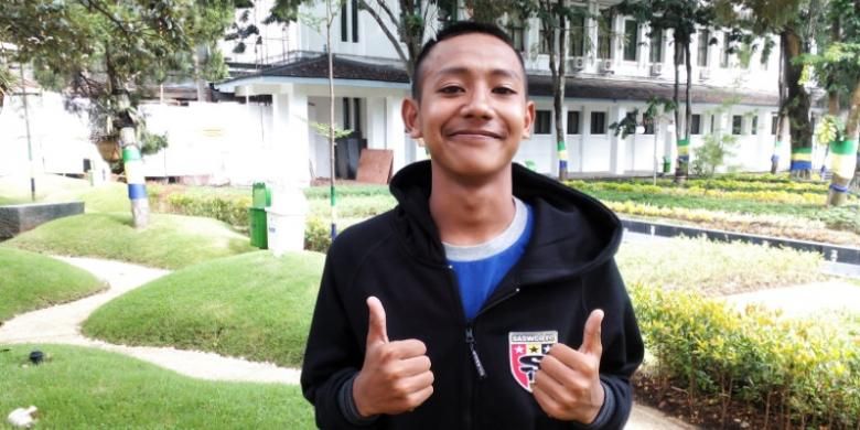 Beckham Putra Nugraha saat ditemui Kompas.com di Balai Kota Bandung, Jalan Wastukencana, Senin (9/11/2015).