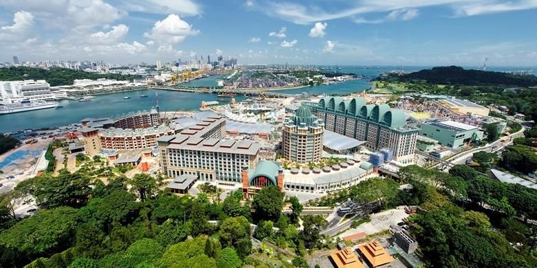 Pembangunan Resort World Sentosa sendiri menelan biaya sebesar 4,93 miliar dollar Amerika Serikat atau Rp 69,3 triliun.