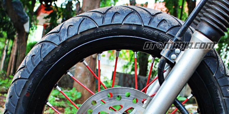 Pelek jari-jari ban tubeless