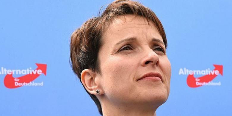 Frauke Petry, pemimpin partai Alternatif untuk Jerman (AfD)