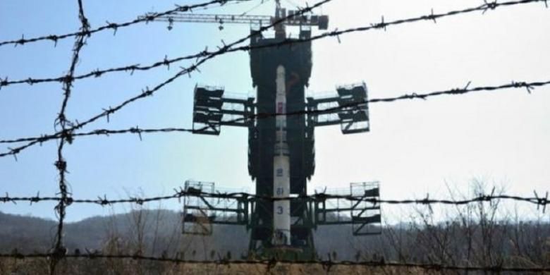 Stasiun Peluncuran Satelit Sohae di Korea Utara. 