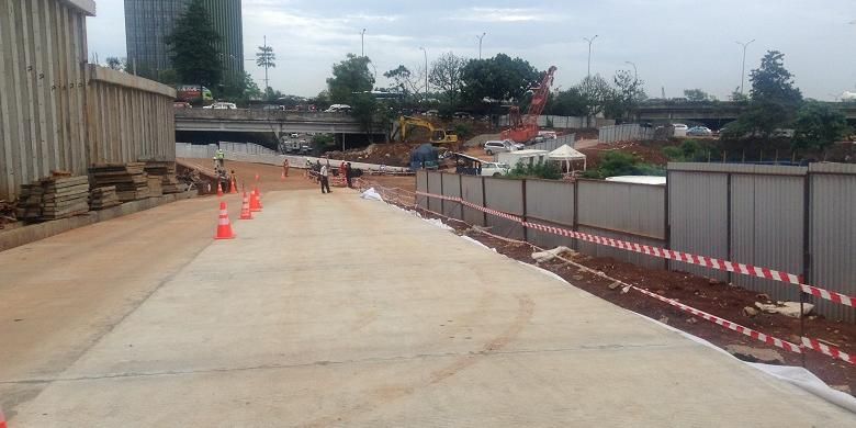 Pembangunan Tol Depok-Antasari, Lalu Lintas Direkayasa