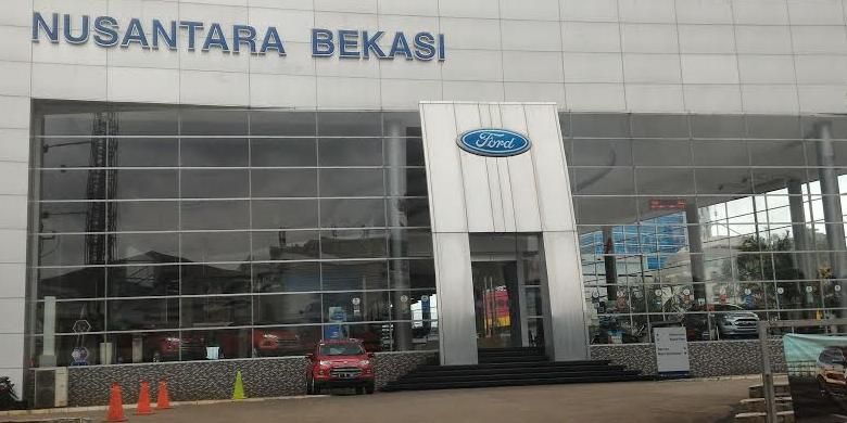 Showroom Nusantara Ford Bekasi di JalanAhmad Yani Nomor 10, Kota Bekasi 