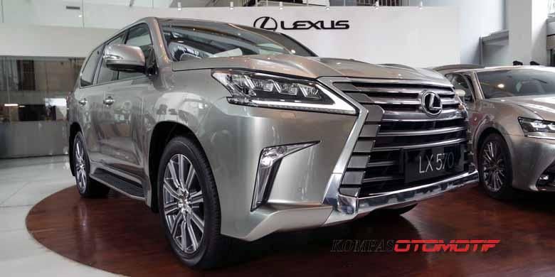 All-New Lexus LX 570 resmi meluncur di Jakarta, Selasa (1/3/2016).