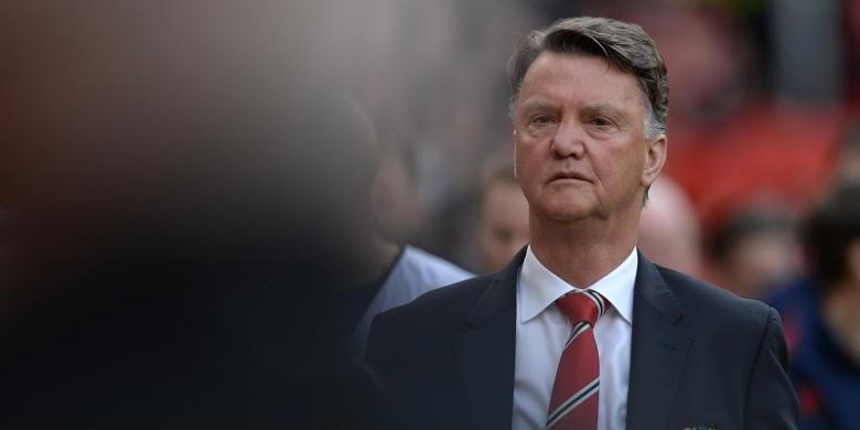 Manajer Manchester United, Louis van Gaal.