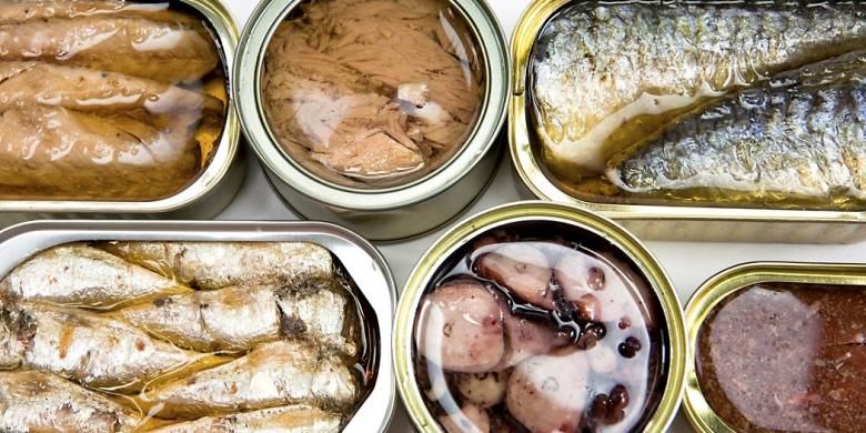 Variety of canned tuna. Image: Kompas.com