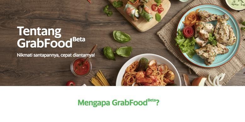 Ilustrasi fitur pesan-antar makanan, GrabFood.