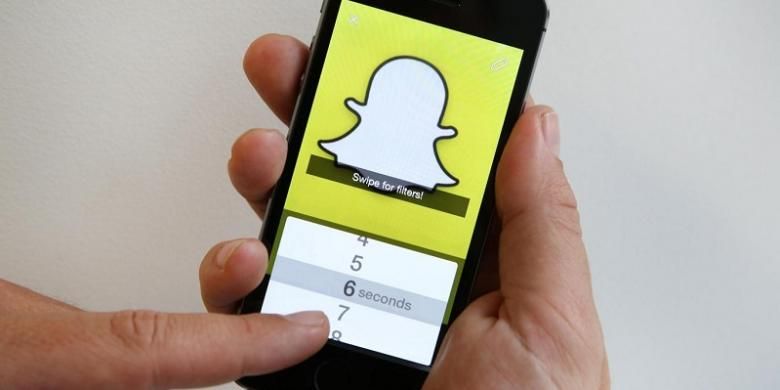 Rekaman itu dilaporkan diunggah ke Snapchat.