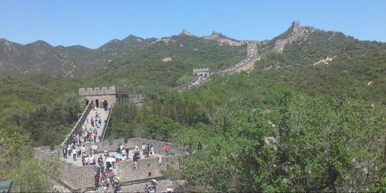 Tembok Besar China.