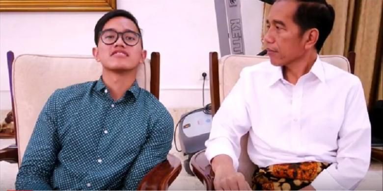 Presiden RI Joko Widodo muncul di vlog terbaru sang putra bungsu, Kaesang Pangarep.