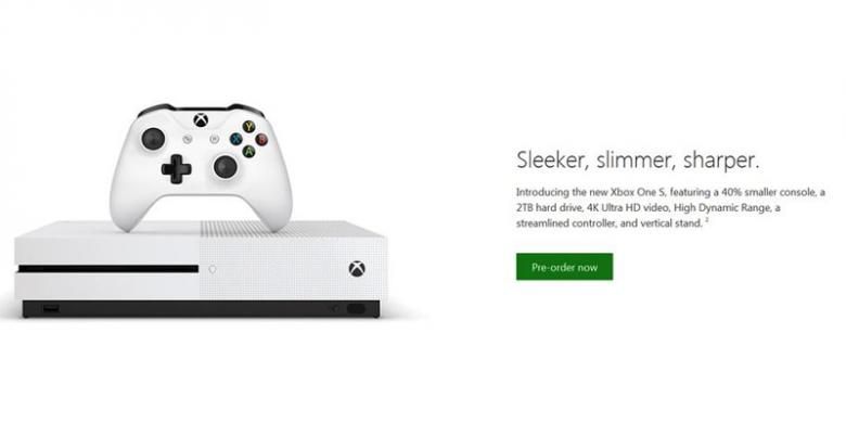 Penampakan Xbox One S