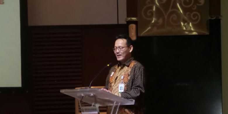 Direktur Utama BPJS Kesehatan Fahmi Idris di Jakarta, Rabu (15/6/2016).