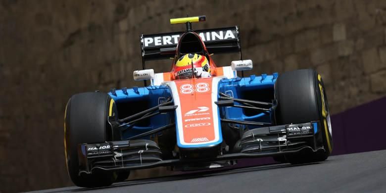 Rio Haryanto di GP Eropa, Baku, Azerbaijan