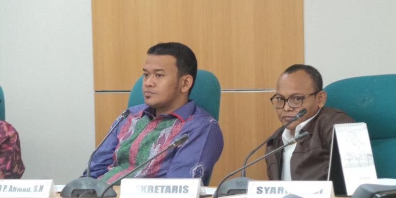 Ketua Komisi A DPRD DKI Jakarta Riano P. Ahmad dan Sekretaris Komisi A DPRD DKI Jakarta Syarif, di Gedung DPRD DKI Jakarta, Selasa (21/6/2016).