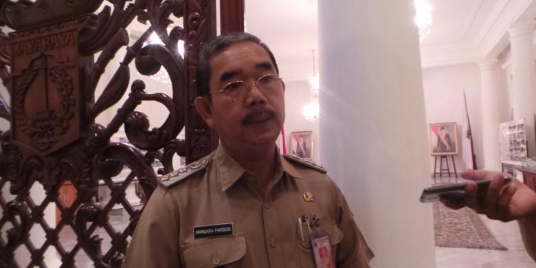 Wali Kota Jakarta Pusat Mangara Pardede 