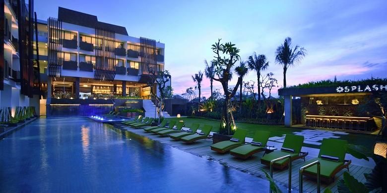 Kolam Renang Four Points by Sheraton Seminyak, Bali.