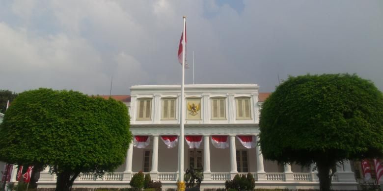 Suasana Istana Negara jelang Hari Kemerdekaan ke 71 Republik Indonesia.