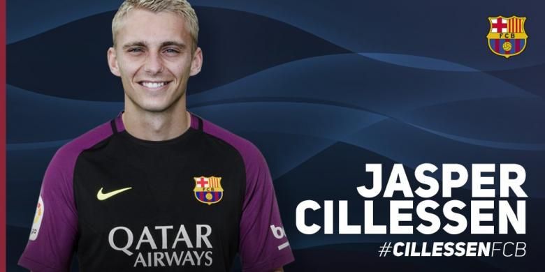 Barcelona mengumumkan transfer Jasper Cillessen dari Ajax Amsterdam, Kamis (25/8/2016). 
