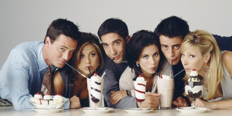 Serial komedi Friends yang tying mulai 1994.