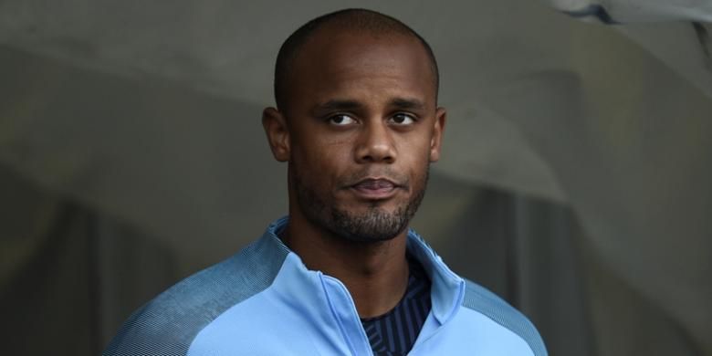 Kapten Manchester City, Vincent Kompany. 