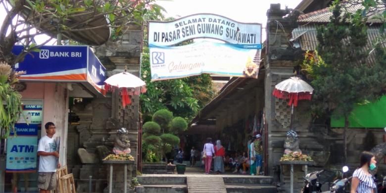 Pasar Seni Guwang di Kecamatan Sukawati, Gianyar, Bali.