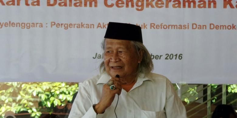 Budayawan Betawi Ridwan Saidi