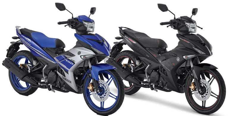 Bebek sport Yamaha mendapat penyegaran warna.