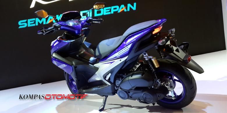 Yamaha Aerox 155 VVA belum ada harga, konsumen diminta menebak.