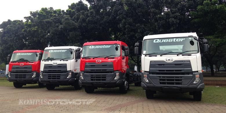 UD Trucks di Parkir Timur Senayan.