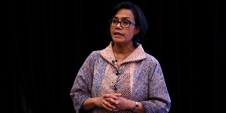 Menteri Keuangan Sri Mulyani saat acara Kompas 100 CEO Forum di Jakarta Convention Center, Kamis (24/11/2016). Para CEO yang tercatat dalam indeks Kompas 100 berkumpul dan berdiskusi dalam Kompas 100 CEO Forum.