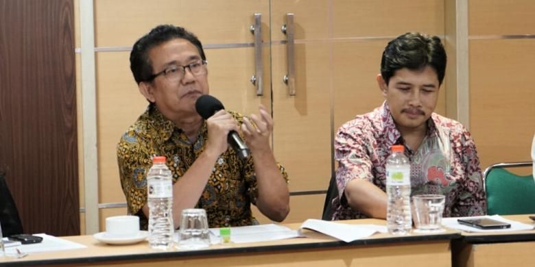 Sekretaris Umum Persekutuan Gereja-Gereja di Indonesia (PGI) Gomar Gultom dalam sebuah diskusi bertajuk Hak Hidup dan Hukuman Mati dalam Teologi Agama-Agama di Jakarta, Selasa (6/12/2016). 