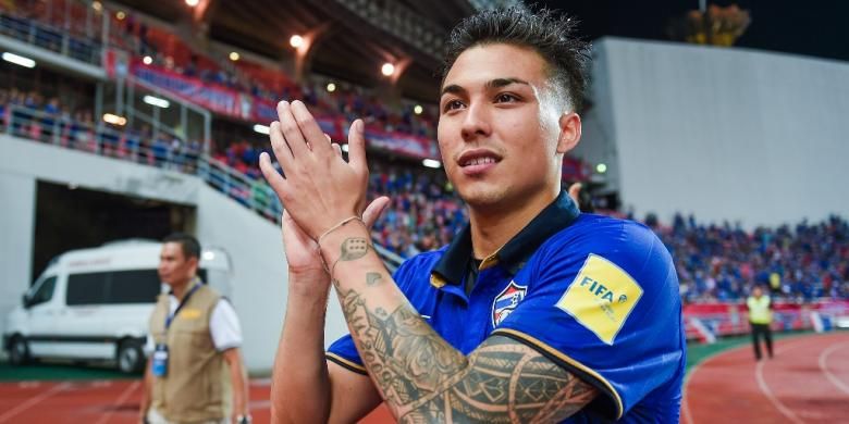 Gelandang tim nasional Thailand, Charyl Chappuis.