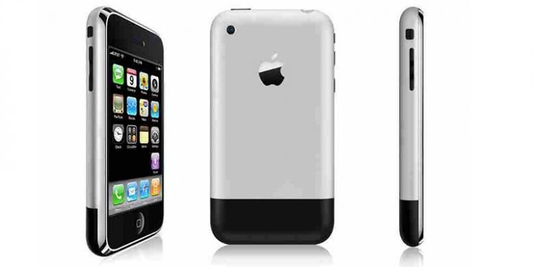 Apple iPhone generasi pertama.